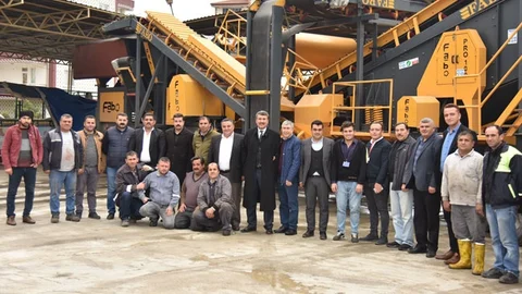 Anamur Belediyesi Envanterine 1 Adet Konkasör Dahil Etti