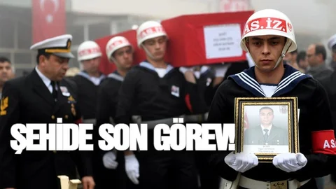 Mersin Şehidini Son Yolculuğuna Uğurladı!