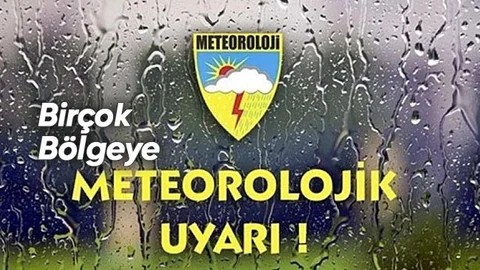 MGM'den Günler ve Saatleri ile Fırtına, Kuvvetli Sağanak, Soğuk Hava ve Kar Uyarısı