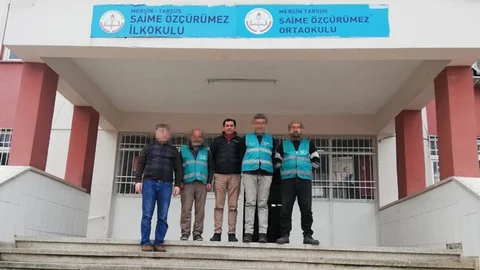 Yükümlüler Kamu Hizmeti Kapsamında, Okulları Temizledi