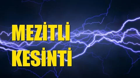 Mezitli Elektrik Kesintisi 08 Şubat Cumartesi