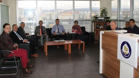 Tarsus Ticaret Borsası Personeli Yılın İlk Toplantısını Gerçekleştirdi