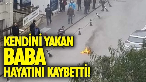 Hatay'da Kendini Yakan Kişi Yaşamını Yitirdi