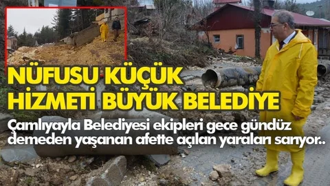 Mersin Çamlıyayla 24 Saattir Ayakta