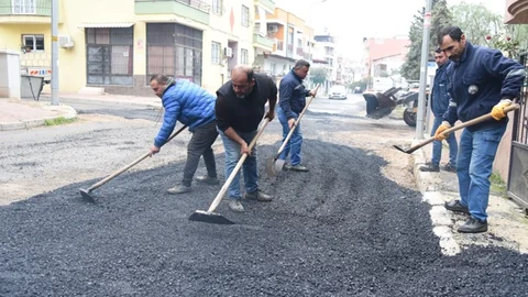 Toroslar’da Yol Çalışmaları Sürüyor
