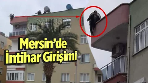 Mersin'de İntihar Girişimi