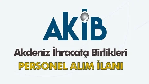AKİB Personel Alım İlanı!