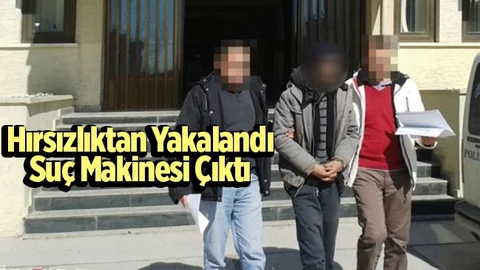Kasaptan Et Çalan Zanlı Suç Makinesi Çıktı