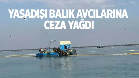 Mersin'de Yasadışı Balık Avına Ceza Yağdı