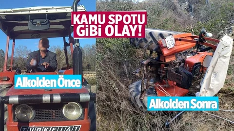 Sosyal Medyada Canlı Yayında Göbek Atan Sürücü Uçuruma Yuvarlandı