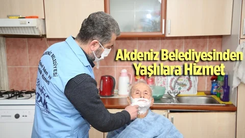 Akdeniz’de ‘evde Bakım ve Temizlik Hizmeti Hız Kesmeden Devam Ediyor