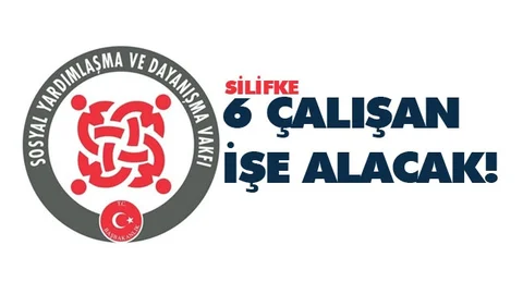 Silifke SYDV 6 Personel Alacak!