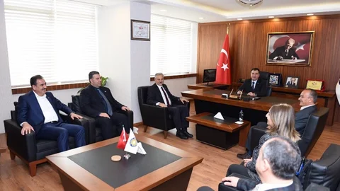 Tatlısu Belediyesinden Tarsus TSO’ya Ziyaret