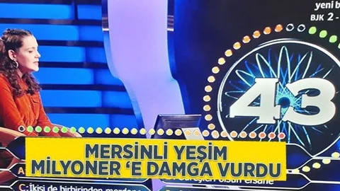 Mersinli Yeşim Kim Milyoner Olmak İster'de
