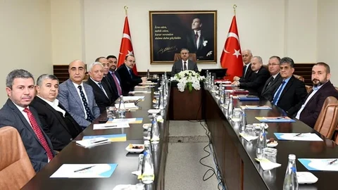 Mut OSB Müteşebbis Heyet Toplantısı Vali Su Başkanlığında Gerçekleştirildi