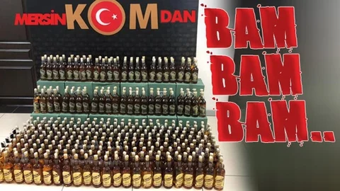 KOM Şubeden Sahte İçkiye Bam Bam Bam!