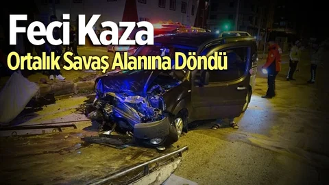 Feci Kazada 9 Kişi Yaralandı