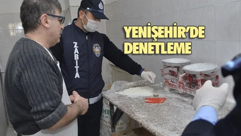 Yenişehir'de Fırınlar Denetlendi!