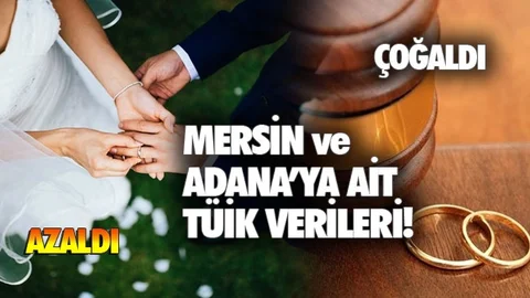 Mersin'de Evlenmeler Azalırken, Boşanmalar Arttı!