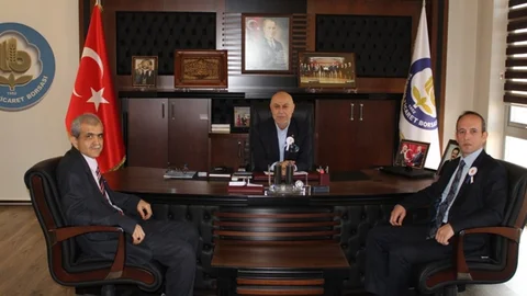 Vergi Haftası Kapsamında Başkan Murat Kaya'ya Ziyaret