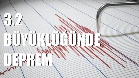 Ege Denizi'nde 3.2 Büyüklüğünde Deprem Meydana Geldi