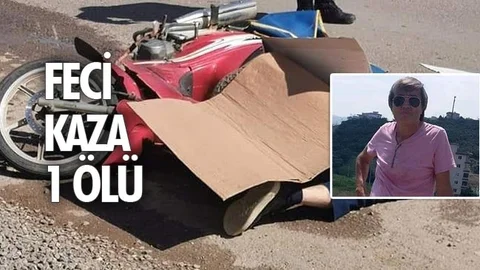 Motosiklet Kamyonun Altında Kaldı 1 Ölü