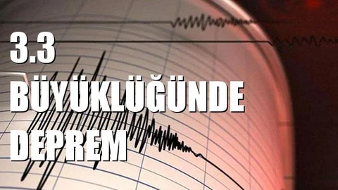 Merkez Üssü Gelenler - Başkale / Van Olan 3.3 Büyüklüğünde Deprem Meydana Geldi