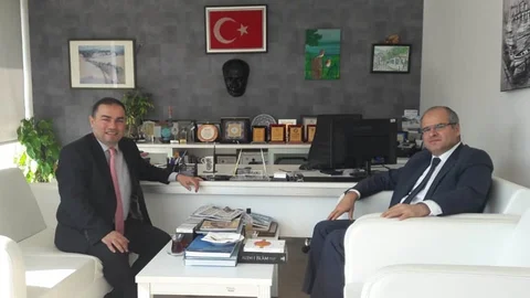 Başkan Kahveci’den Oranlı’ya İade-i Ziyaret