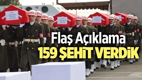 "159 Şehit Verdik"