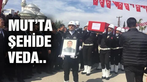 Şehit Memur Memleketi Mersin Mut'ta Toprağa Verildi