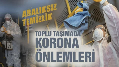Otobüsler Aralıksız Temizleniyor