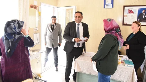 Başkan Yılmaz'dan Hünerli Ellere Ziyaret