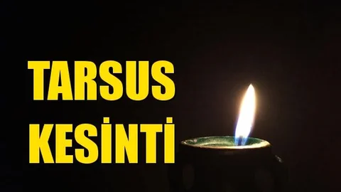 Tarsus Elektrik Kesintisi 09 Mart Pazartesi