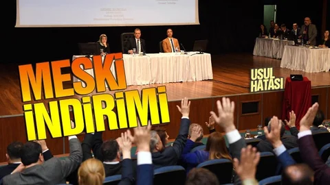 MESKİ İndirimi Olağanüstü Genel Kurulda Oylandı