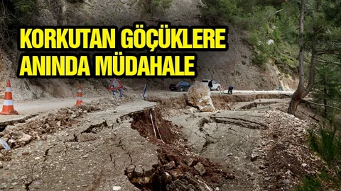 Korkutan Göçüklere Anında Müdahale