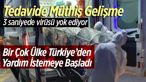 Koronavirüse Karşı Türkiye'den Flaş Tedavi Yöntemi