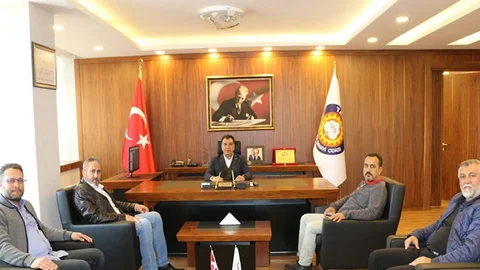 Kanatlı Hayvan Eti Üreticileri Birliği’nden Tarsus TSO’ya Ziyaret