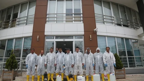 Erdemli Belediyesi’nden "Korona Virüs" İçin Özel Çalışma