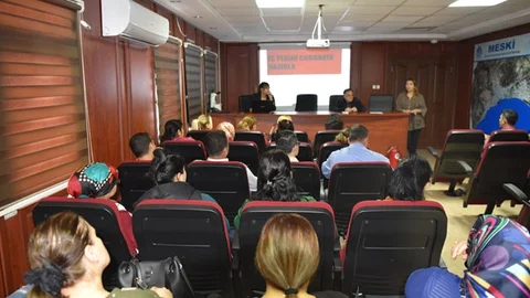 MESKİ, Çalışanlarını Corona Virüs Hakkında Bilgilendirdi