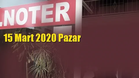 15 Mart  Pazar Günü Nöbetçi Noterler