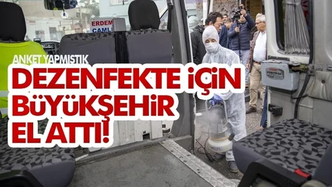 Özel ve Kooperatif Araçlarına Büyükşehir Öncülüğünde Hijyen Uygulaması