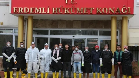 Corona Virüsü'ne karşı yoğun tedbir