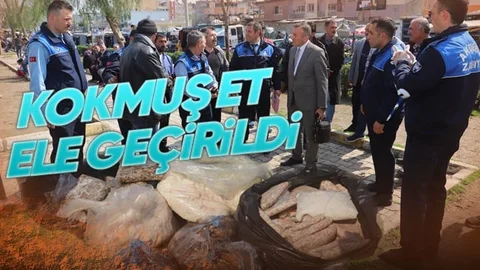 Vicdansızlar Yakalandı! 91 Kilo Kokmuş Et Ele Geçirildi