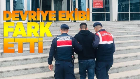 Devriye Gezen Jandarma Fark Etti!