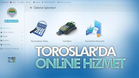 Belediyeden Online Hizmet!