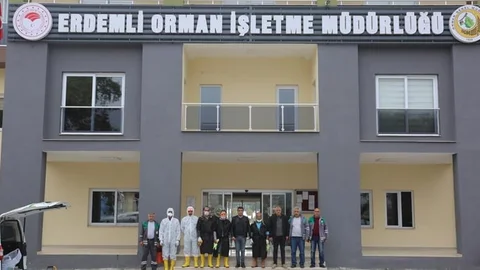 Erdemli’de Dezenfekte Edilmeyen Kamu Kurumu Kalmadı