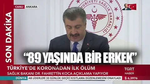 Bakan Canlı Yayınla Açıklama Yapıyor