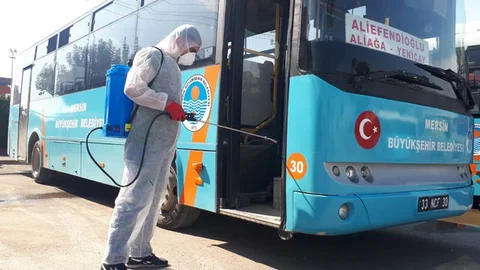 Mersin, Koronavirüs’e Karşı Önlemler Aralıksız Sürüyor
