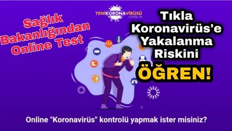 Tıkla Koronavirüsüne Yakalanma Oranını Öğren!
