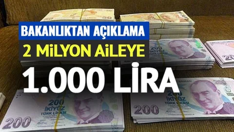 2 Milyon Aileye Destek Ödemesinde Tarih Belli Oldu